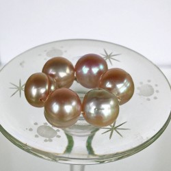 Halia Fingerkettchen aus ca. 9mm Perlen rosa